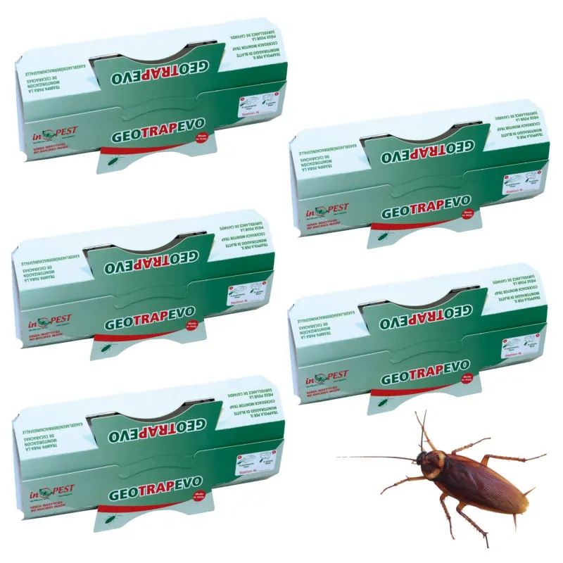 Piège anti-cafards à phéromones (lot de 5)